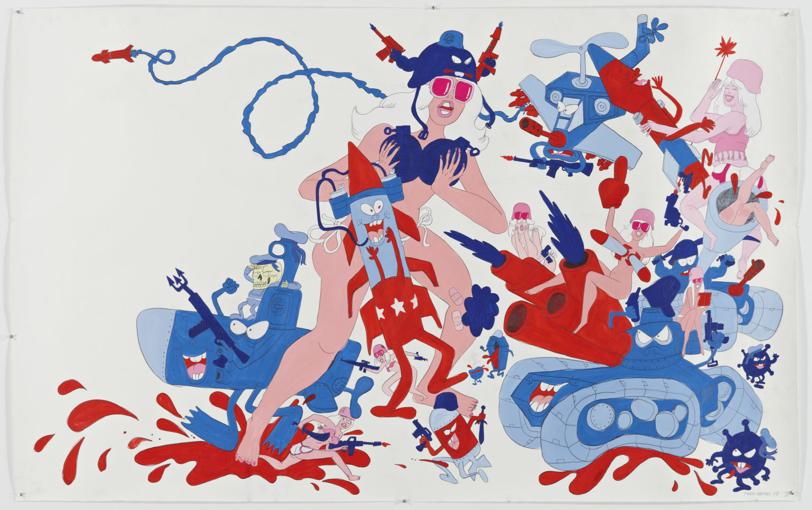 MIMA - TODD JAMES Red, Whit and Blue 2019