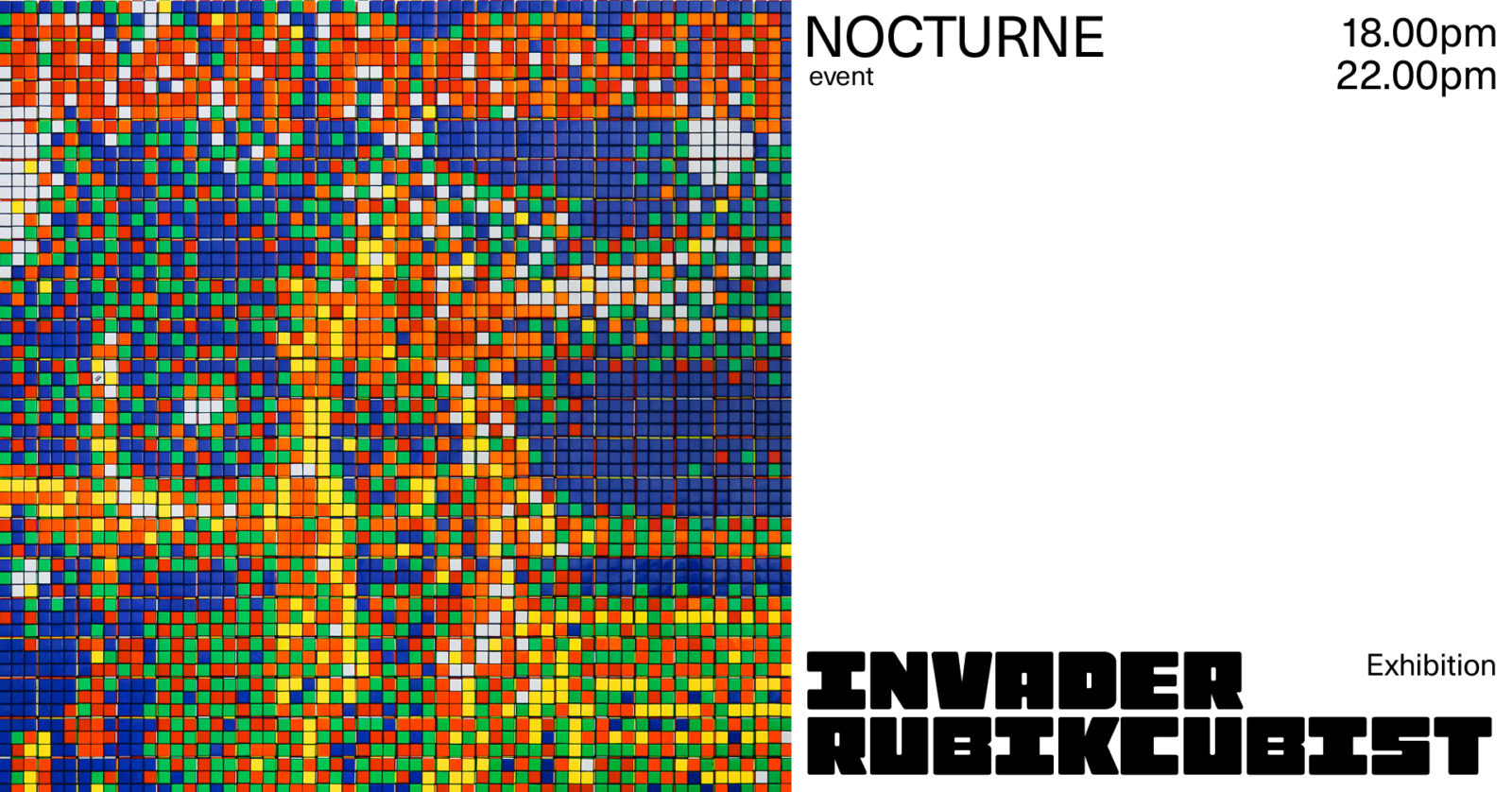 MIMA - nocturne invader rubikcubist