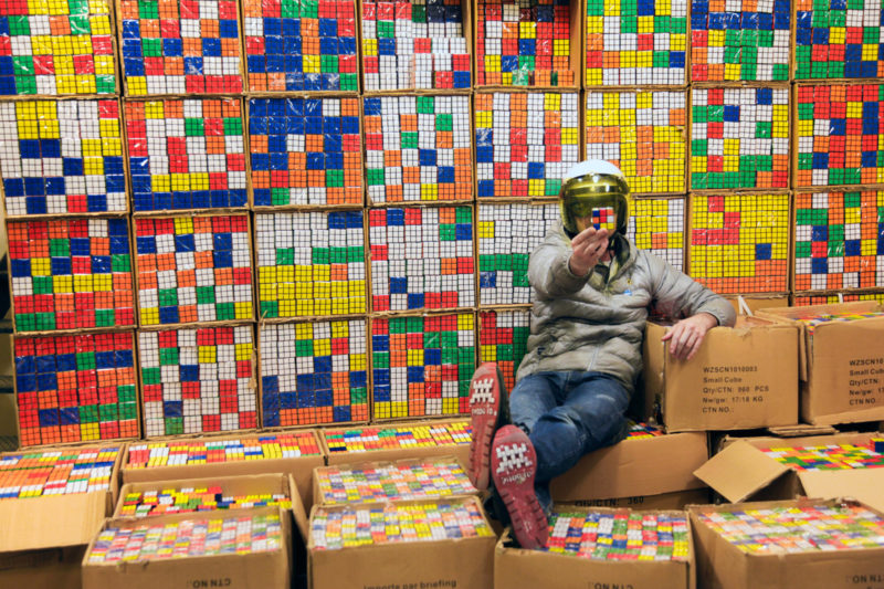 MIMA - Invader Rubikcubist