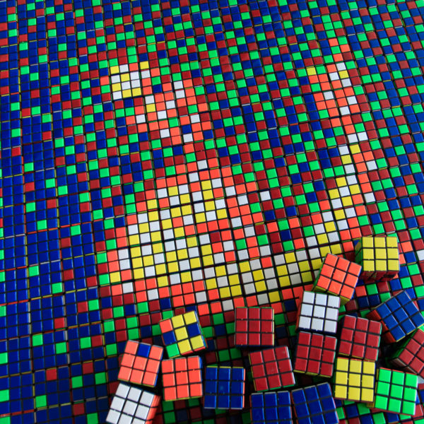 MIMA - Invader Rubikcubist