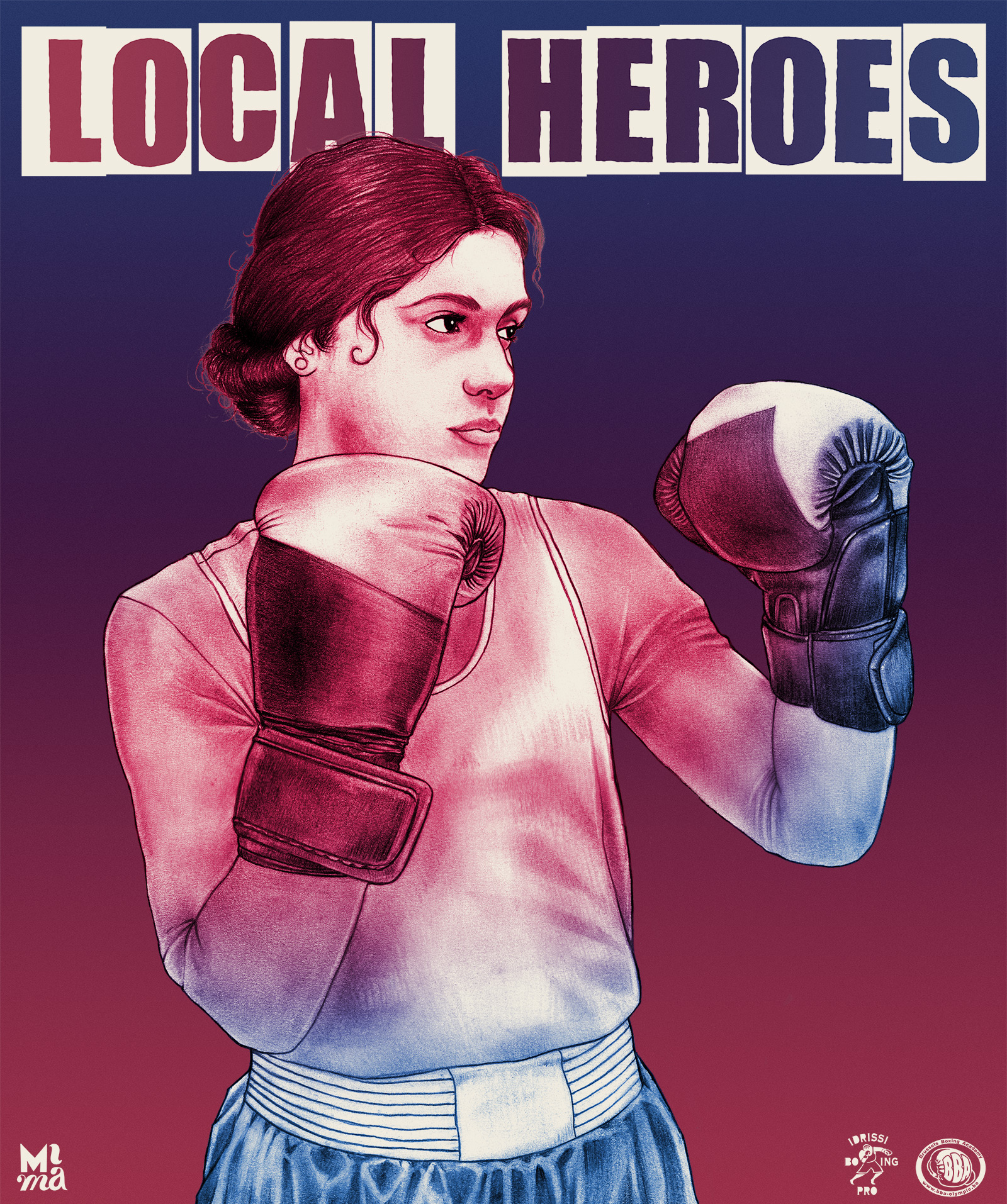 Mima - local Heroes - poster